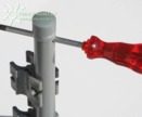 {{ txt_montage }} - Pied Combi de paravent pour la terrasse ou la pelouse