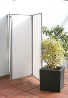 Paravent pliable 3 Panneaux gris clair #24