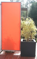 Paravent 1 panneau ou Paravent plusieurs panneaux pliables de couleur terracotta #11