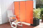 Paravent 3 panneaux - Paravent pliable - Couleur terracotta #7
