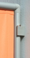 Paravent 3 panneaux - Paravent pliable - Couleur terracotta #14