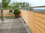 Brise vue balcon 75 x 300 cm couleur sisal. Brise vent balcon et terrasse #9