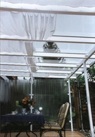 Largeur du tissu sur rouleau de 146 cm, blanc #9