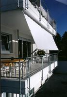 Kit Balcon-II avec 2 bras de serrage pour balcon avec main courante et plafond #21
