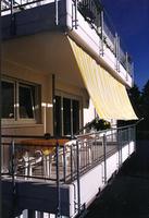 Kit Balcon-II avec 2 bras de serrage pour balcon avec main courante et plafond #19