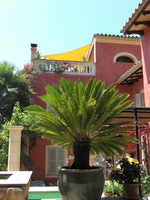 voile ombrage sur balcon